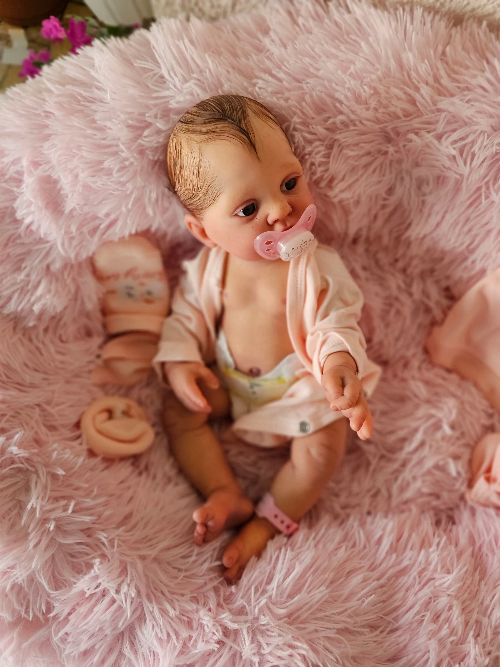 Boneca reborn com corpo de vinil  – photo 2